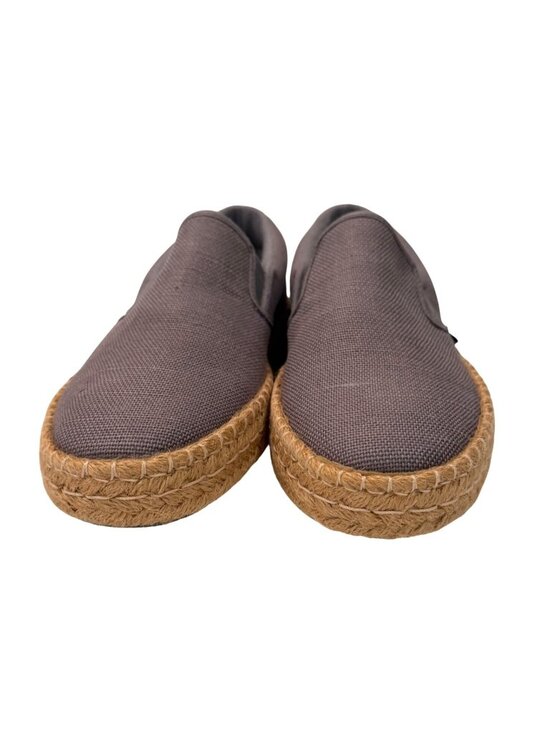 Old Maui Brand Mens Raffia Cove Grey Casual Shoe Slip Ons Size 8.5 NIB